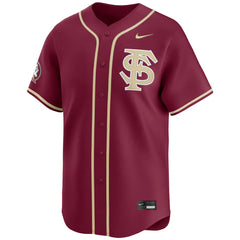 Nike Men's Interlocking FS Limited Baseball Alternate Jersey - Garnet