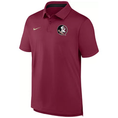 Nike Men's Seminole Logo Dri-fit Tour Solid Polo - Garnet