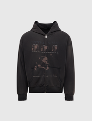 SPIRITUAL THERAPY ZIP UP HOODIE