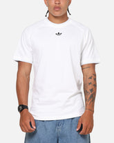Adidas Chest Stripes Engineered T-Shirt White