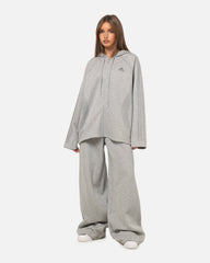 Adidas Women's Teamgeist Rhinestone Track Top Grey Marle