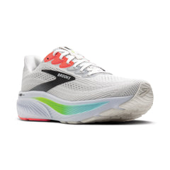 Brooks Ghost 17 Men's- White/Pink Clay/Gecko