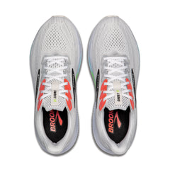 Brooks Ghost 17 Men's- White/Pink Clay/Gecko