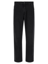 Balmain Black Straight-Leg Denim Jeans — Black