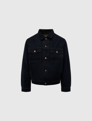 LINED DENIM TRUCKER JACKET