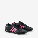 Women's Adi Racer Lo Core Black | Lucid Pink | Silver Metallic