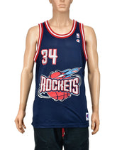 Houston Rockets Hakeem Olajuwon Champion Jersey Size 44