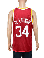 Houston Rockets Hakeem Olajuwon Champion Jersey Size 48