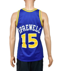 Golden State Warriors Latrell Sprewell Champion Jersey Size 40