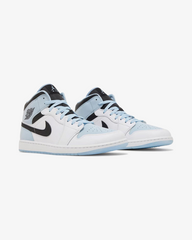 NIKE AIR JORDAN1 MID SE WHITE ICE BLUE 2023