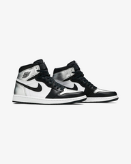 NIKE AIR JORDAN1 HIGH SILVER TOE WMNS