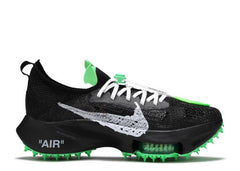 Air Zoom Tempo NEXT% Flyknit Off White Black Scream Green