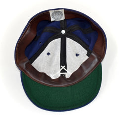 Brooklyn Dodgers Short Brim Leather Lined Hat