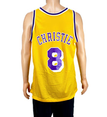 Doug Christie Los Angeles Lakers Champion Jersey Sz. 48