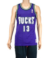 Milwaukee Bucks Glenn Robinson Champion Jersey Sz. 44