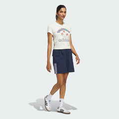 Women's adidas Archive Graphic Slim Volleyball Tee