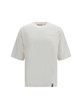 Palm Angels Logo-Embroidered T-Shirt — White