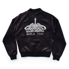 1979 Scorpions Original Lovedrive Embroidered Satin Tour Jacket