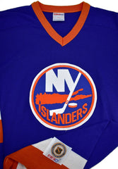 New York Islanders Knit Throwback Sweater CCM Hockey Jersey