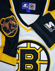 Boston Bruins Authentic Starter 90's Hockey Jersey Size Large / XL