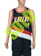 Derek Anderson Portland Trailblazers Nike Swingman Jersey Size Large