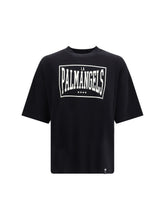 Palm Angels Vintage Box Logo T-Shirt — Black