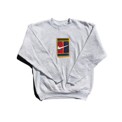 1/1 Nike Tennis Chain Stitch Crew Sweatshirt Size Large