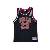 Chicago Bulls Michael Jordan Champion Black Jersey Youth XL