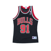 Chicago Bulls Dennis Rodman Champion Jersey NEW Size 40