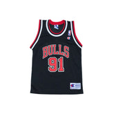 Chicago Bulls Dennis Rodman Champion Jersey Size Youth Medium