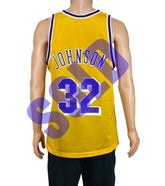 Magic Johnson Los Angeles Lakers Champion Jersey Sz. 44