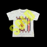 Chicago Bulls Bootleg Bart Simpson Original Thin Youth T-Shirt