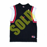 Chicago Bulls Nike Cutoff Sleeveless Warm-up Shirt Jordan Size XXL