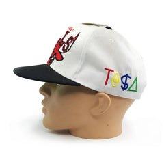 Chicago Bulls Cropped Logo TISA Embroidered Snapback Hat NEW