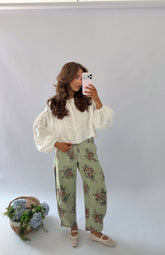 Pistachio Rose Vintage Jeans RESTOCK