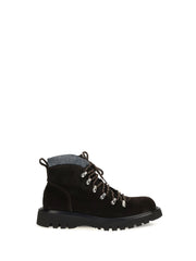 Fratelli Rossetti Suede Lace-Up Boots — Brown