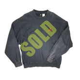 Nike Air Jordan 6 VI Gray Tag Faded Mock Neck L/S Crew