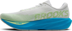Brooks Ghost Amp - White/Blue/Green