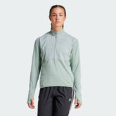 Women's adidas Ultimate Hi Vis Reflective 1/2-Zip Top