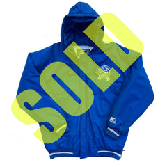 Duke Blue Devils Starter 90s Parka Jacket Size Large
