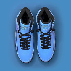 Nike Air Jordan 2 QF Custom "Wings" Label UNC