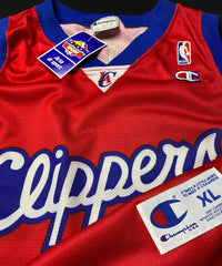 Los. Angeles Clippers Darius Miles Champion Euro Style Jersey NEW