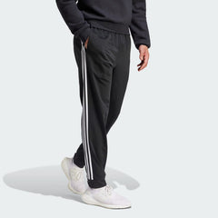 Men's adidas Essentials Warm-Up Tapered 3-Stripes Track Pants