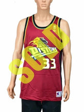 Detroit Pistons Grant Hill Alternate Champion Jersey Size 48