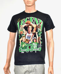 Boston Celtics Larry Bird 1992 Salem Double Sided T-Shirt