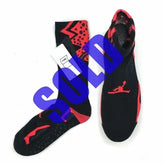 Nike Air Jordan 6 VI Retro Infrared Shoe Graphic SAMPLE Socks NEW