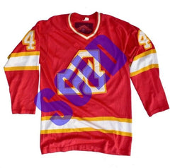 1/1 Atlanta Flames 1972 Durene Custom Chainstitched Hockey Jersey "404"