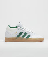 Adidas Tyshawn Shoes - FTWR White / Collegiate Green / Gum4