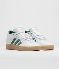 Adidas Tyshawn Shoes - FTWR White / Collegiate Green / Gum4