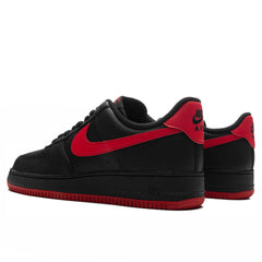 Air Force 1 '07 - Black/University Red/Black